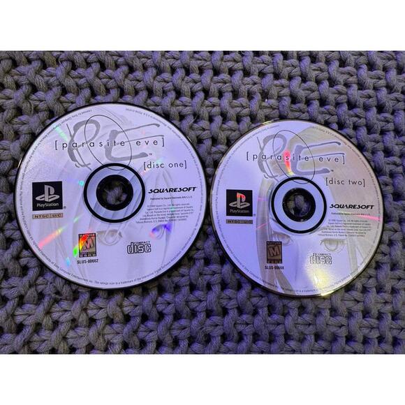 Parasite Eve (Sony PlayStation) PS1 Disc 1 And 2 ONLY Tested Working